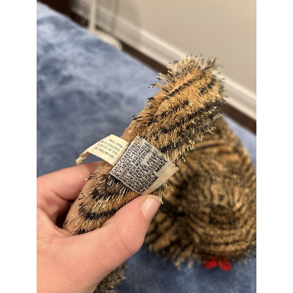 Ganz Webkinz STRIPED SNAKE Stuffed Plush Toy HM206 Black Brown NO CODE - Picture 4 of 8